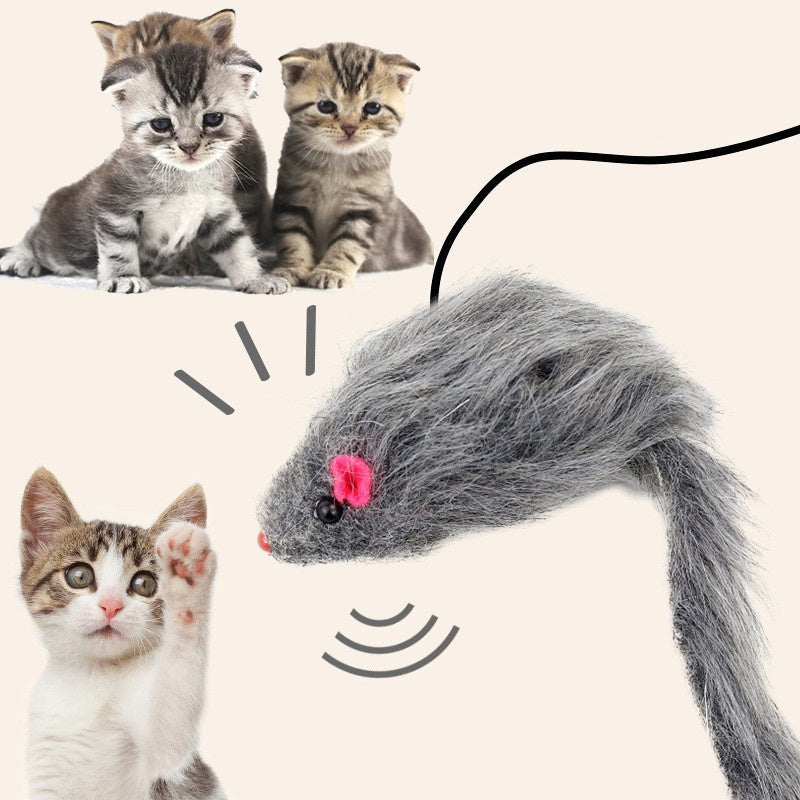 Clipe Pega o Rato Brinquedos para Gatos - HappyCat