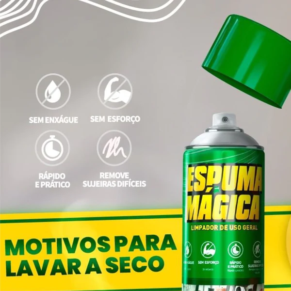 Espuma Cleanner Mágica Premium - FlashClean