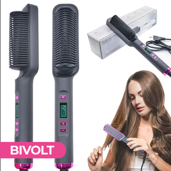 Escova Alisadora Premium Bivolt - One Hair®